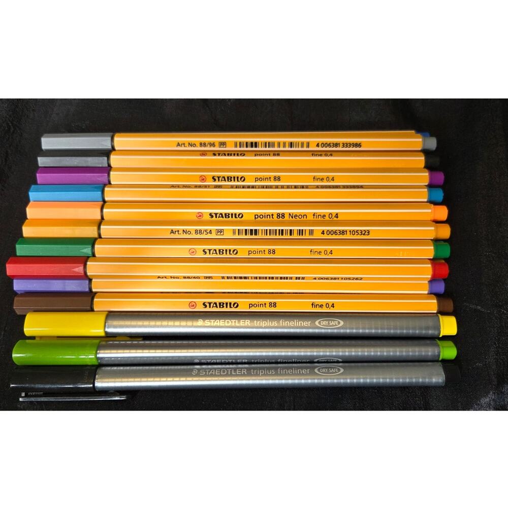 Stablio & Staedtler Pens